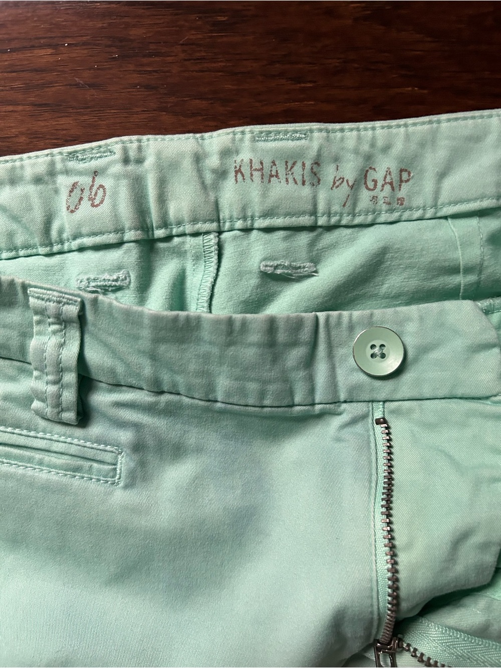 GAP Mint Green Khaki Pants - Picture 3 of 4